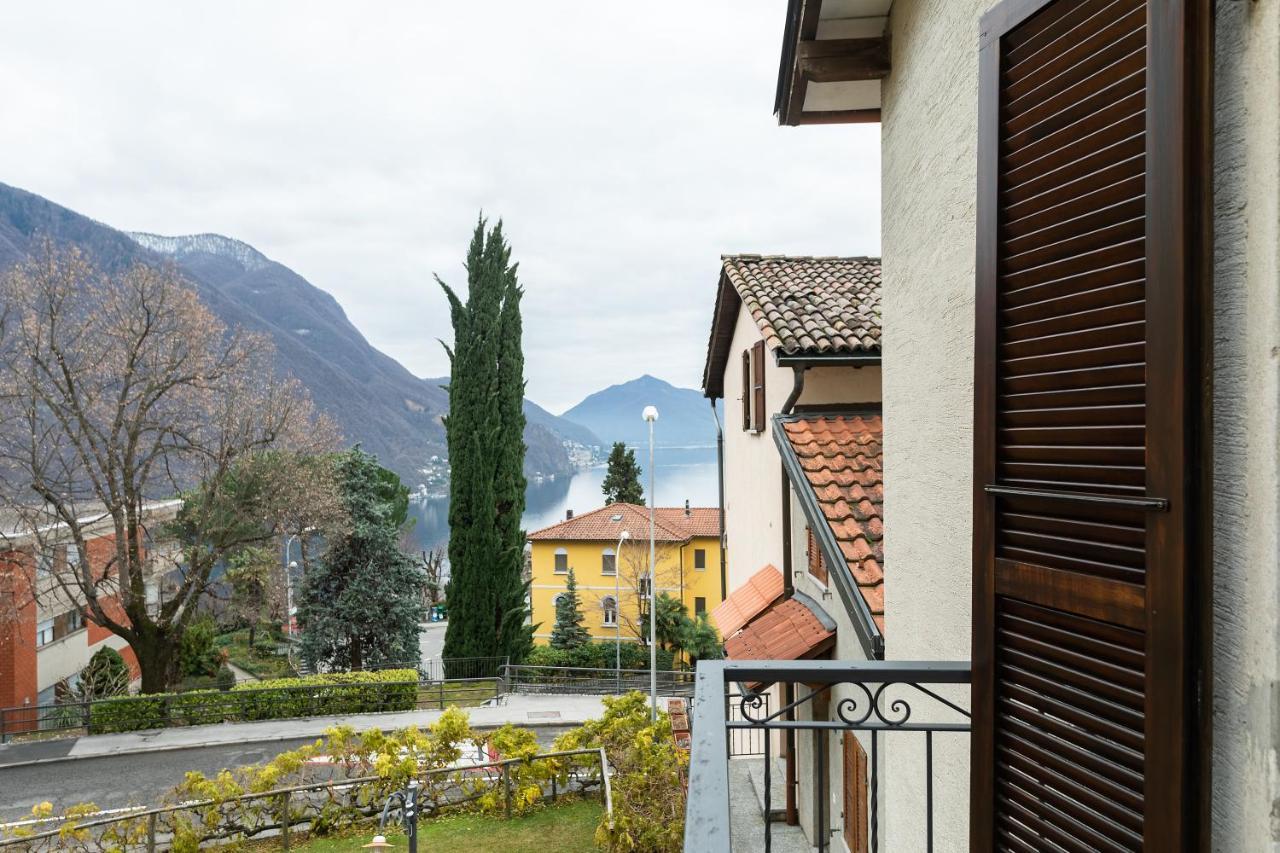 Rose Apartment By Quokka 360 - Refined Two-Bedroom Apartment With Garden Lugano Luaran gambar