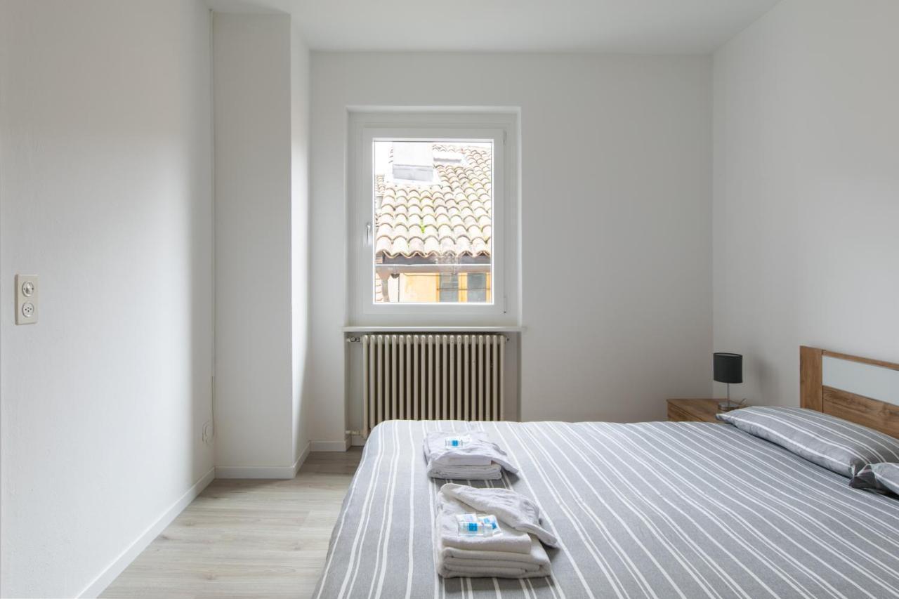 Rose Apartment By Quokka 360 - Refined Two-Bedroom Apartment With Garden Lugano Luaran gambar
