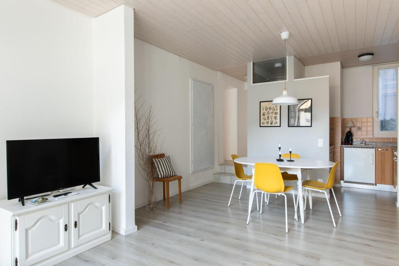 Rose Apartment By Quokka 360 - Refined Two-Bedroom Apartment With Garden Lugano Luaran gambar
