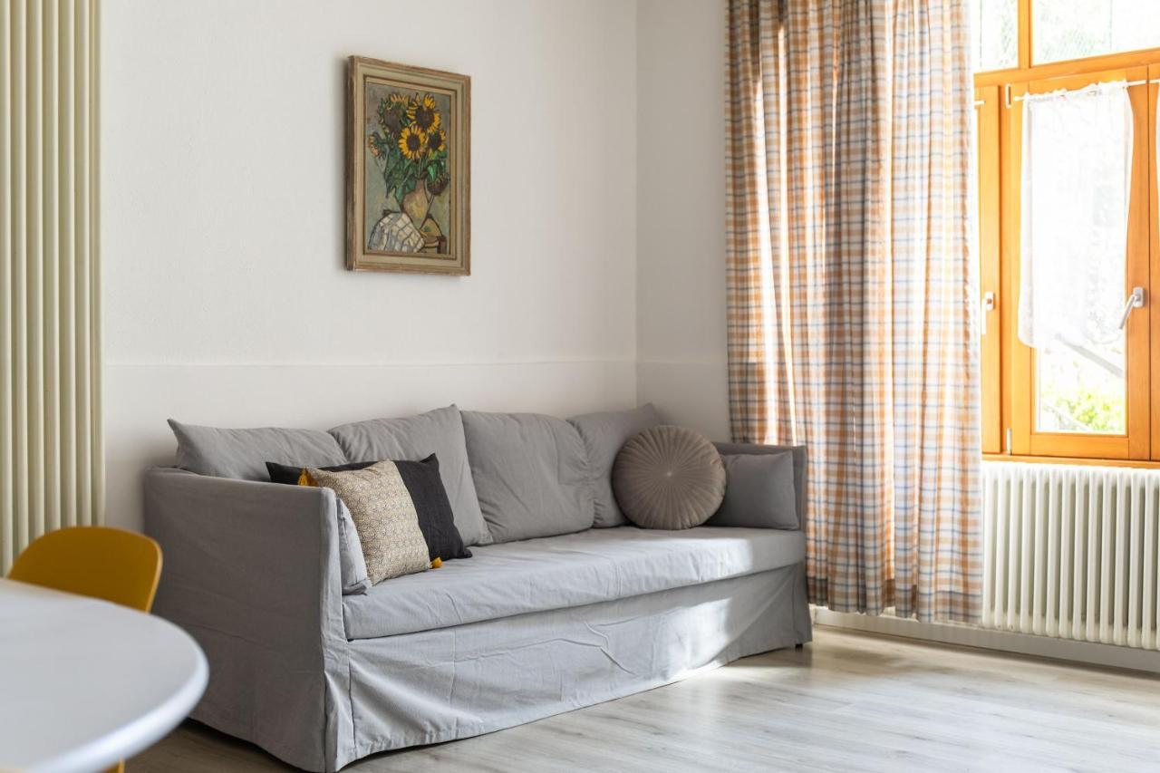 Rose Apartment By Quokka 360 - Refined Two-Bedroom Apartment With Garden Lugano Luaran gambar