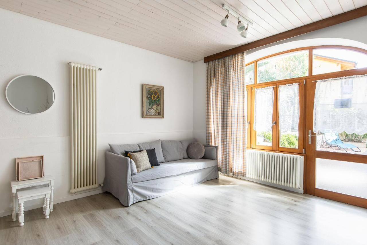 Rose Apartment By Quokka 360 - Refined Two-Bedroom Apartment With Garden Lugano Luaran gambar
