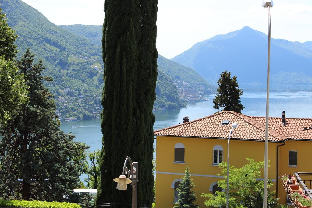 Rose Apartment By Quokka 360 - Refined Two-Bedroom Apartment With Garden Lugano Luaran gambar
